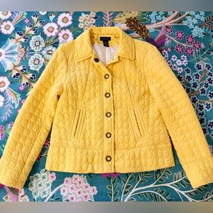 Rafaella Quilted Jacket- Large (Yellow)